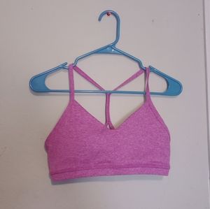 Fleo Pink Reinette Sports Bra Size L